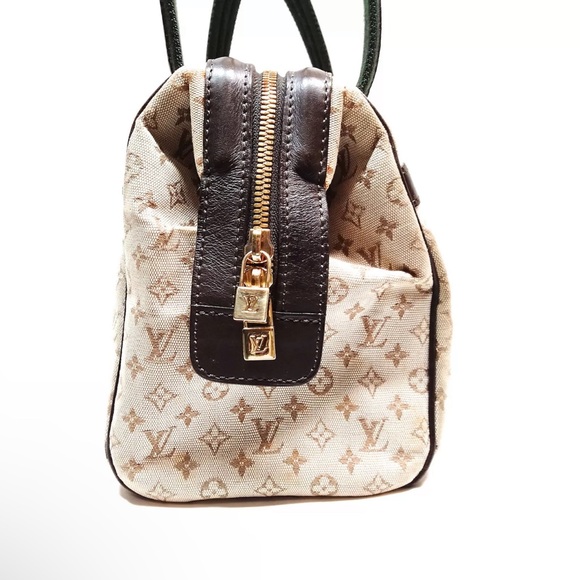 LOUIS VUITTON Louis Vuitton Monogram Mini Josephine PM Handbag Boston Canvas ... - Picture 3 of 9